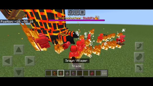 godzilla addon: New thermo feature! | Minecraft смотреть онлайн