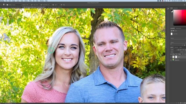 Fix Blinking and Glancing Eyes in Photoshop! смотреть онлайн