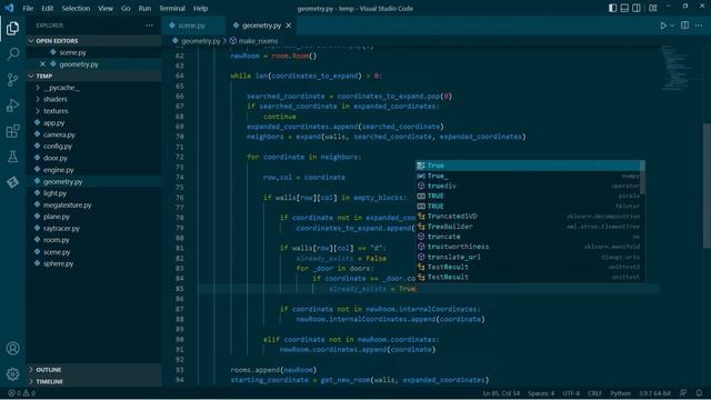 Realtime Raytracing in Python 8: Geometry Manager смотреть онлайн