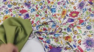 Видеообзор шёлк Армани