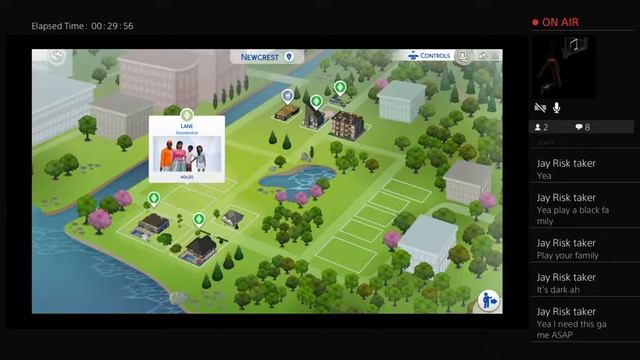 Sims 4 On CONSOLE PS 4 Game Play смотреть онлайн