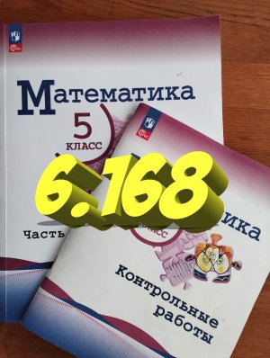 математика 5 класс номер 6.168