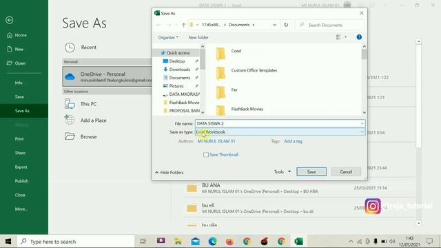 Cara Merubah File Excel Menjadi PDF смотреть онлайн