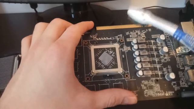 Чистка видеокарты AMD R9 270 смотреть онлайн