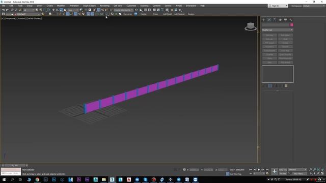 Массивы в 3Ds Max | Скрипт Clon и модификатор Path Deform. смотреть онлайн