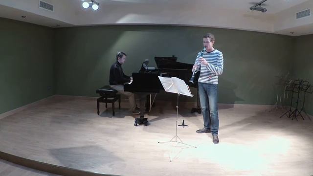 Debussy. Rapsodia para clarinete y Piano смотреть онлайн