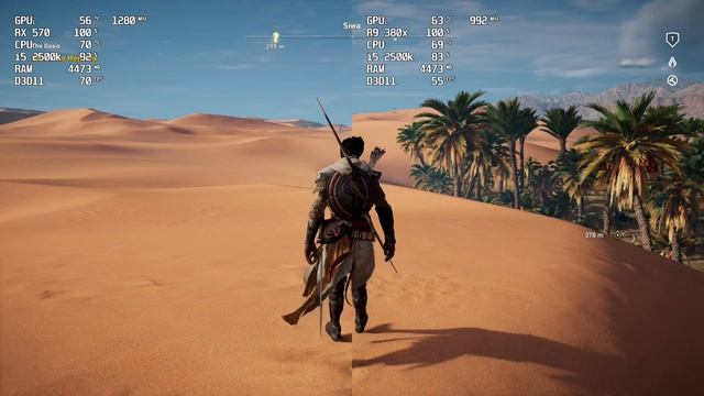 RX 570 vs R9 380x test 5 games смотреть онлайн