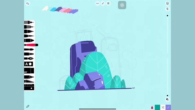 :::Drawing on ipad with Tayasui Sketches #58::: смотреть онлайн