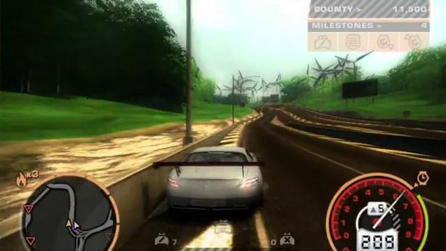 Mercedes-Benz SLS AMG - Need for Speed Most Wanted смотреть онлайн