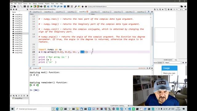 Canlı - Python Modülü NumPy Dersi - Ders - 6 Türkçe Anlatım - Bedava!! смотреть онлайн