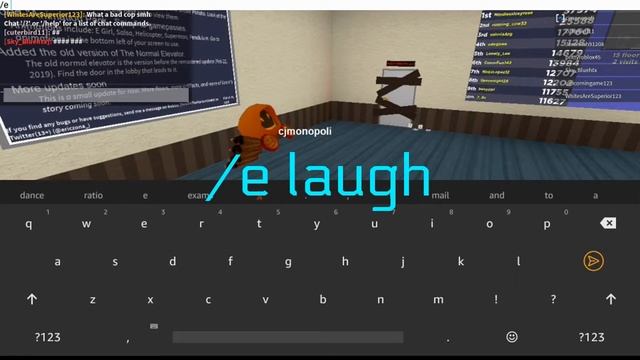 Playing as Denis with dance commands, in Roblox! смотреть онлайн