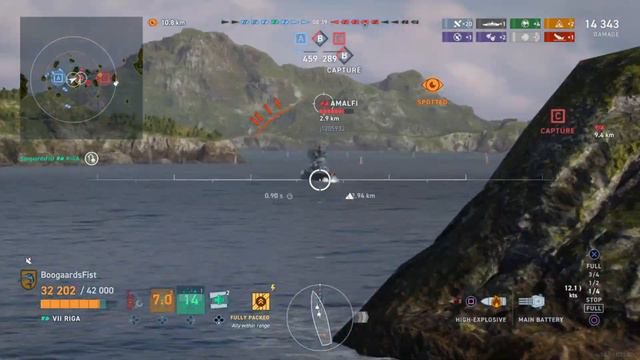 Riga Intense Close Quarters Slugfest | World of Warships Legends смотреть онлайн