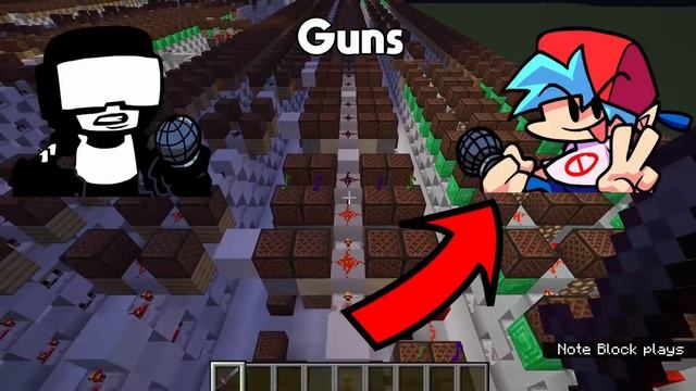 Friday Night Funkin' Week 7 ALL SONGS [Minecraft Note Block Cover] + MAP DOWNLOAD смотреть онлайн
