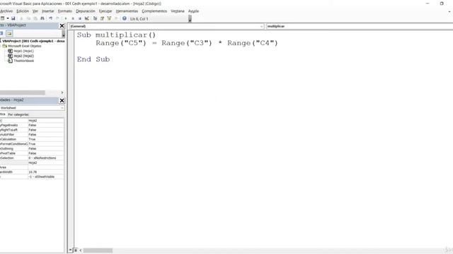 2. Multiplicando rangos desde Excel VBA смотреть онлайн