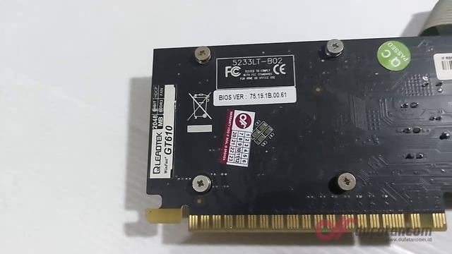GT610 2GB 64BIT DDR3 LeadTek Low Profile смотреть онлайн