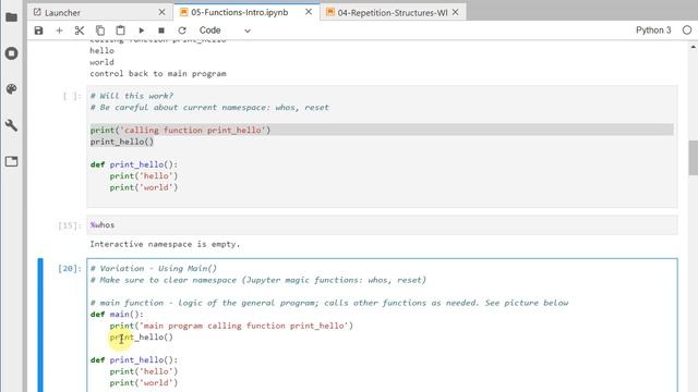 Python Functions Basic смотреть онлайн