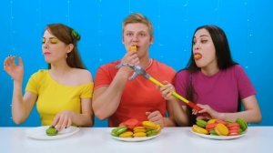 Большая, Средняя и Маленькая еда Челлендж #6 от RaPaPa Challenge