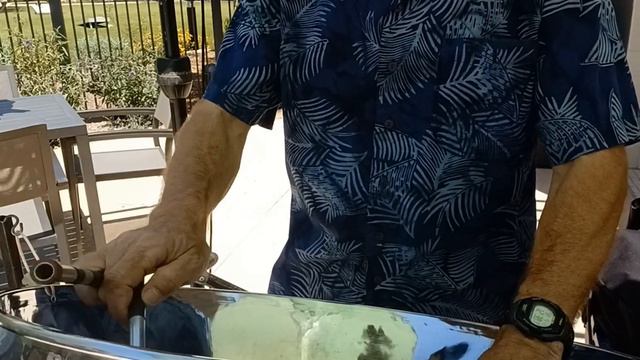 "Oh What a Night" played on steel drum by Sean M. смотреть онлайн