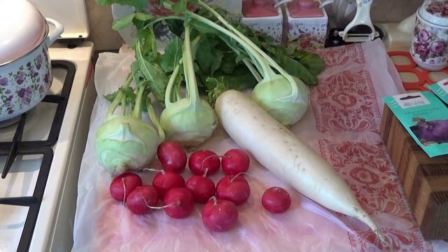 Капуста кольраби, дайкон, редис. Обзор сортов. Готовим овощи вкусно. смотреть онлайн