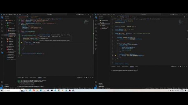 Простой чат на Express и Angular js