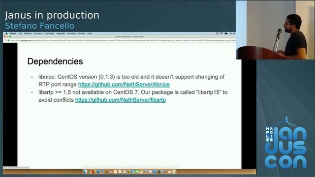 Stefano Fancello - Janus in production смотреть онлайн