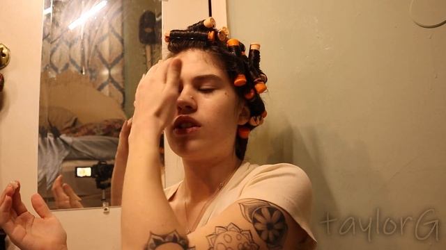 I permed my hair by myself lmao смотреть онлайн