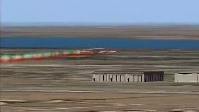 Aerobatics with a Fiat G.18-V in Flight Simulator FS9 смотреть онлайн