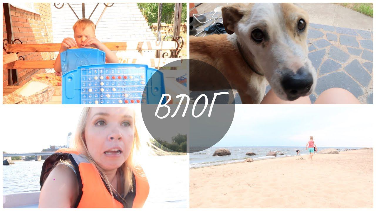 ВЛОГ 3 дня на даче / в финский залив на лодке смотреть онлайн