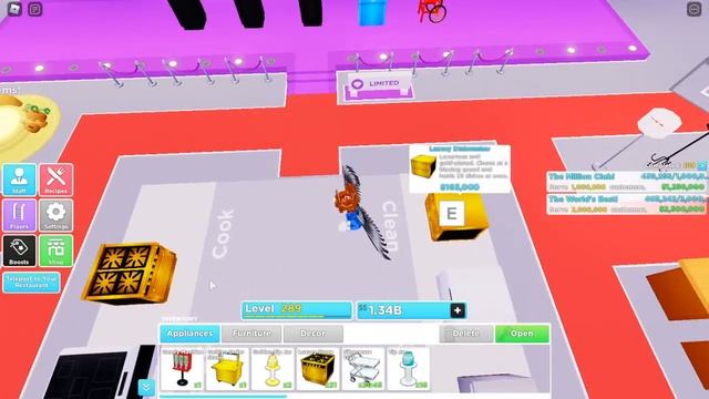 My Restaurant! Secret Layout From Sidewinder!!! Current Best Setup!! смотреть онлайн