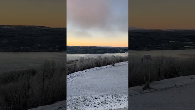 как выглядит полярная ночь?