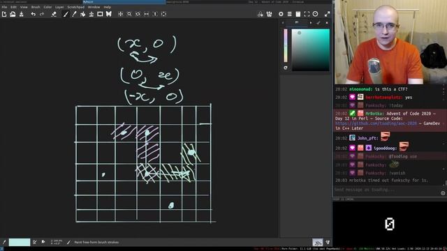 Advent of Code 2020 — Day 12 in Perl — GameDev in C++ Later смотреть онлайн