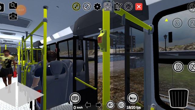 Крутая игра про симулятор автобуса - Proton Bus Simulator Urbano. Первый рейс. #PBSU. смотреть онлайн