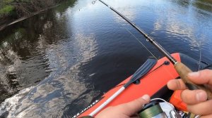 Ультра-лайт с лодки!!!