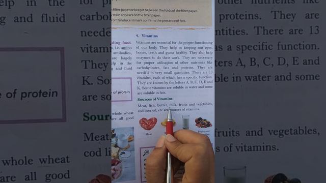class-6 science,chapter-2 (COMPONENTS OF FOOD) PART-2 смотреть онлайн