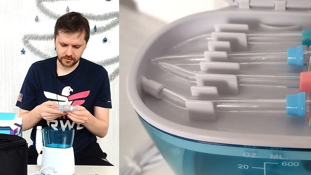 Ирригатор Kitfort KT-2903.Распаковка и обзор смотреть онлайн