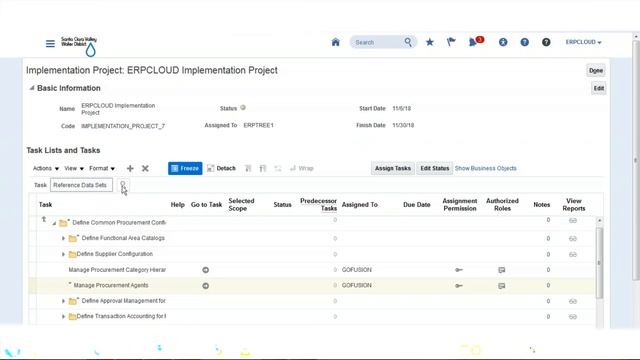 Reference Data Set & Procurement Agent | Oracle Fusion Cloud Financials Training смотреть онлайн