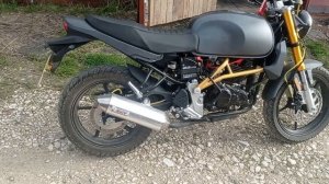 Motoland scrambler 250 итоги сезона, пробег 830км.