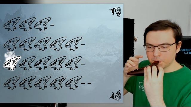 Skyrim - Secunda - Ocarina Tutorial / Tabs