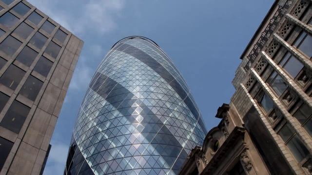 Timelapse: The Gherkin, 30 St Mary Axe, London смотреть онлайн
