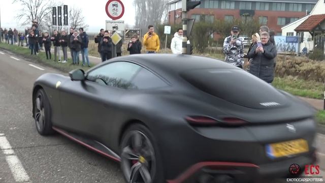 Ferrari Roma - Engine Sounds & Driving in Monaco ! смотреть онлайн