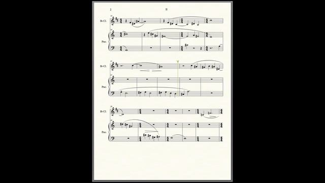 Little Sonata for Clarinet and Piano by Rictor Noren смотреть онлайн