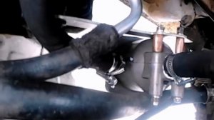 Тойота Королла. Установка подогревателя, двигатель 5A-FE.