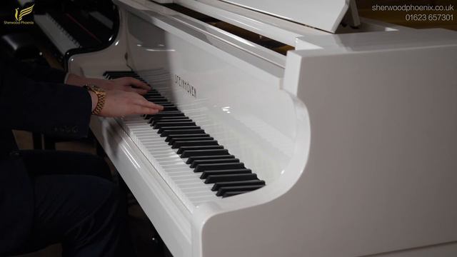 NEW Steinhöven SG160 White Baby Grand Piano with Brass Fittings | Demonstrated by Sherwood Phoenix смотреть онлайн