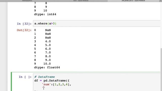 #16. Pandas: isin(), where(), and mask() in Python - 5 | Tutorial смотреть онлайн