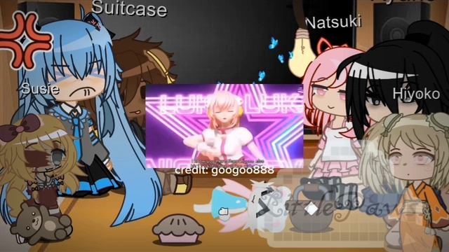 *- Fandoms react to Hatsune Miku / Vocaloid ★ - 1k Special - GCRV - Cringe -* смотреть онлайн