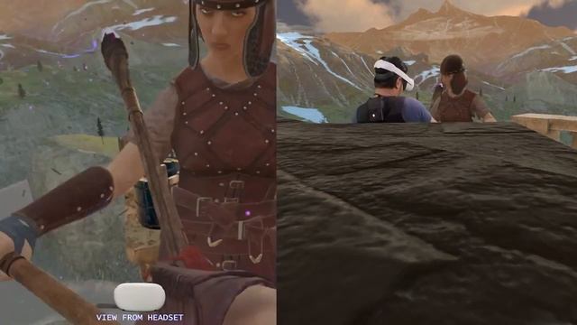 Blade & Sorcery Steam VR Played with Quest2 Oculus Link смотреть онлайн