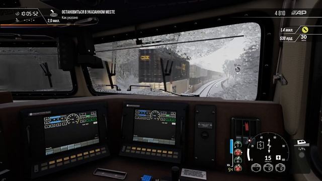 Train Sim World 2. Рейс на AC4400CW. Новый патч, настройка сплотки. смотреть онлайн