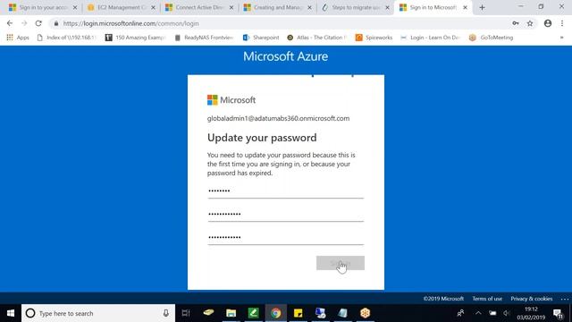 migrate users from on-premises Active Dir to Azure - by SAM смотреть онлайн