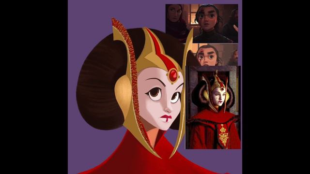Speed Drawing: Queen Amidala смотреть онлайн