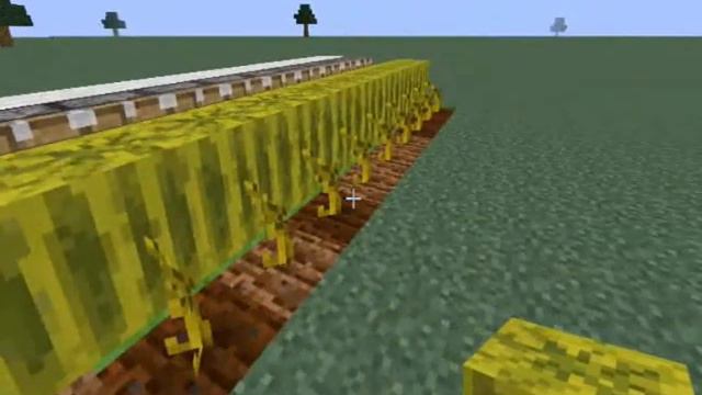 автоматическая ферма арбузов в майнкрафт